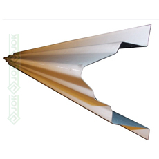 Sliekšņa remontdaļa, cinkota, kreisā/ labā puse (Audi A4 B6/B7 00-08, Exeo 08-13)