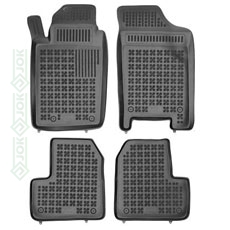 Salona gumijas paklājiņu komplekts, 4 gab. (Peugeot 206 1998-2012, Peugeot 206 Plus 2009-2012)