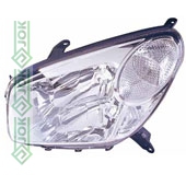 Priekšējais lukturis, elektriskais, spuldzei H4, kreisā puse (RAV4 XA20 03-06)