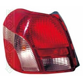 Toyota Echo, 01-02 gadam, aizmugures lukturis kreisajai pusei