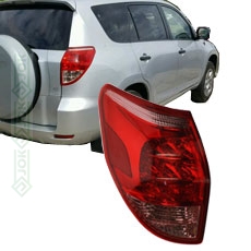 Aizmugures lukturis, LED, kreisā puse (RAV4 05-07)