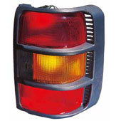 Mitsubishi Pajero/Montero, 98- gadam, aizmugures lukturis labajai pusei, melns (V33)