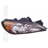 Nissan Primera, 99-01 gadam, priekšējais lukturis labajai pusei, elektriskais, spuldzēm H7/H1
