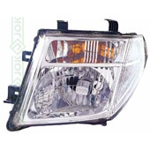 Priekšējais lukturis, elektriskais, spuldzei H4, labā puse (Pathfinder  04-09, Frontier PickUp 05-09, Navara 06-09)