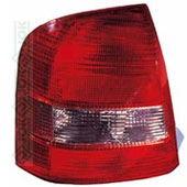 Mazda 323, 2003 gadam, aizmugures lukturis kreisajai pusei, oranžs