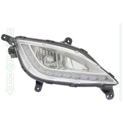 Miglas lukturis, spuldzei H8/LED, labā puse (Hyundai i30 12-16)