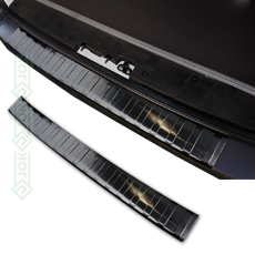 Melna bampera uzlika 114,1 x 7,7 cm (Crafter 2017-)