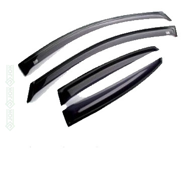 Opel Frontera, 99-04 gadam, sānu logu vējsargi, komplektā 4 gab., 5 durvis
