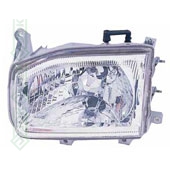 Nissan Pathfinder, 98-04 gadam, priekšējais lukturis kreisajai pusei, spuldzei H4