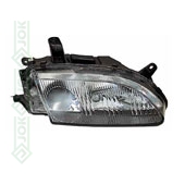 Mazda 323F, 94-98 gadam, priekšējais lukturis kreisajai pusei, spuldzēm H3/H3
