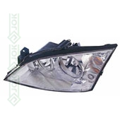 Ford Mondeo, 00-07 gadam, priekšējais lukturis kreisajai pusei, elektriskais, spuldzēm H1/H7