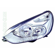 Priekšējais lukturis, elektriskais, ar motoru, spuldzēm H7/H1, labā puse (Galaxy 06-15,  S-Max 06-15)