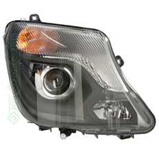 Priekšējais lukturis, elektriskais, ksenons  D3S/H7/LED, kreisā puse (Sprinter 13-18)