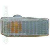 Mercedes E W124, 93-96 gadam, pagrieziena lukturis spārnā, caurspīdīgs