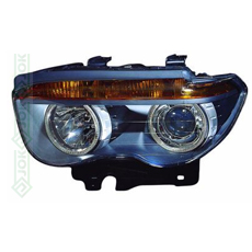 Priekšējais lukturis, elektriskais, ar motoru, H7/H7, labā puse (E65/E66 01-04)