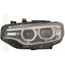 Priekšējais lukturis, elektriskais, ar motoru, bi-ksenons D1S/LED, labā puse (F34/F30/F31 M-paka 12-17)