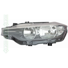 Priekšējais lukturis, elektriskais, ar motoru, LED/H7/H7, kreisā puse (F34/F30/F31 15-19)