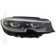 Priekšējais lukturis, LED, ar pagriezienu izgaismojumu, labā puse (G20/G21 19-)