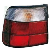 BMW 5ser E34, 88-94 gadam, aizmugures lukturis labai pusei, sarkans, caurspīdīgs