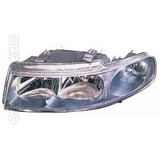 Seat Leon, 99-03 gadam, priekšējais lukturis kreisajai pusei, elektriskais, spuldzei H7/H1 (Seat Toledo 99-03)