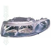 Seat Leon, 99-03 gadam, priekšējais lukturis labajai pusei, elektriskais, spuldzei H7/H1 (Seat Toledo 99-03)