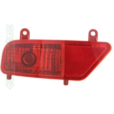 Aizmugures miglas lukturis bamperī, labā puse (Peugeot 3008 09-16)