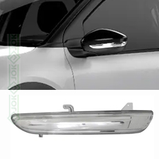 Pagrieziena lukturis spogulī, kreisā puse (C3 16-20, C4 Cactus 18-, Corsa 19-,  Peugeot 208 12-20, 19-.  Peugeot 2008  13-20)