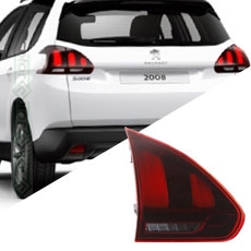 Aizmugures lukturis, iekšējais, LED, kreisā puse (Peugeot 2008 16-)