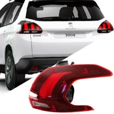 Aizmugures lukturis, ārējais, LED, kreisā puse (Peugeot 2008 16-)