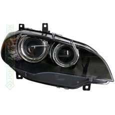 Priekšējais lukturis ar dienasgaismu, ar motoru, bi-ksenons D1S/H8, labā puse (X6 08-14)