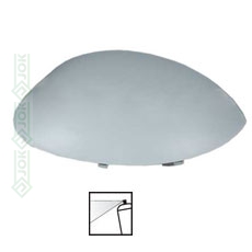 Citroen C2, 03-09 gadam, labās puses spoguļa vāciņš, gruntēts (Citroen Xsara Picasso 99-, Peugeot 1007 04-, Peugeot 206, 98-03, 03-, Citroen C3 02-09)