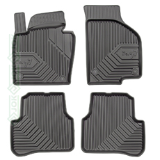 Salona gumijas paklājiņu komplekts, 4 gab. (Passat B6/B7, Passat CC 08-12, CC 12-16)