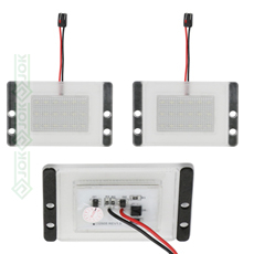 Numurzīmes apgaismojums, LED, kreisā/labā puse (V70/S70 97-00, C70 97-06, 850 91-97)