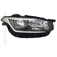 Priekšējais lukturis, ar dienasgaismu, spuldzes, H11/H9, kreisā puse  (XC90 15- 19)