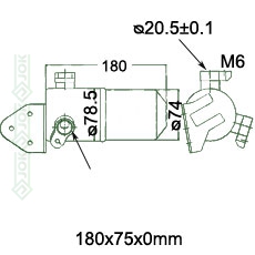 Gaisa sausinātājs 180x75mm, mehāniskā ātrumkārba/ automāts, ar/bez kondicioniera, ražots ES ( 2.8 FSi / 2.8 FSi V6 24V / 3.0i V6 30V / 3.2i V6 24V / 3.7i V8 40V / 4.2i V8 40V )