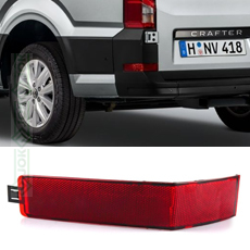 Atstarotājs bamperī labajai pusei (Crafter 17-, TGE 16-)