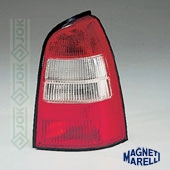 Aizmugures lukturis labajai pusei, bez patronas, Magneti Marelli  (Vectra 99-01, Wagon)