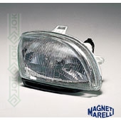 Fiat Seicento, 98- gadam, priekšējais lukturis labajai pusei, spuldzei H4, Magneti Marelli