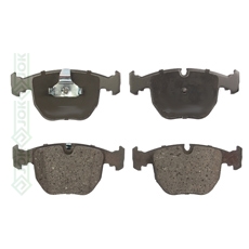 Bremžu kluči, aizmugures ass, augstums 59,2 mm, garums 123,1 mm,  biezums 16.5 mm (E46 98-05, E39 M5 Sedan 95-03, E38 94-01, X3 04-10, X5 00-06, Z4 03-09, Z8 00-03)